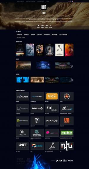 VFX France site internet Drupal