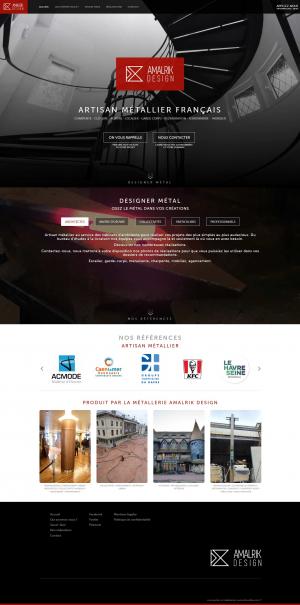 Amalrik Design site internet Drupal