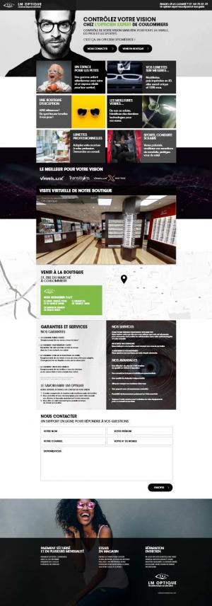 Site internet LM-Optique.com