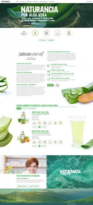Site internet Drupal - Naturancia
