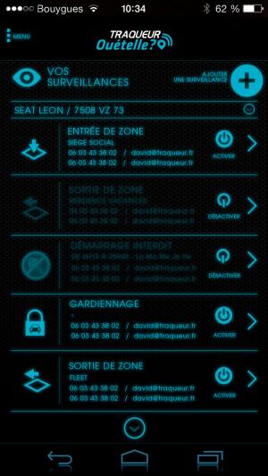 Application mobile Ouetelle