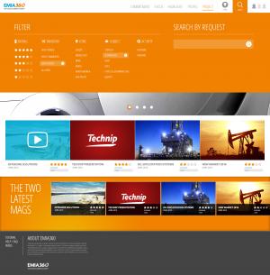 Technip WebTV site internet Drupal