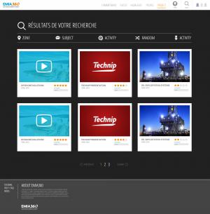 Technip WebTV site internet Drupal